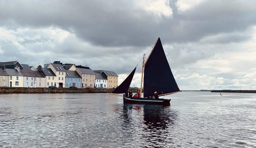 Galway Hooker, Boat, The Long Walk, Claddagh, Galway City_Web Size