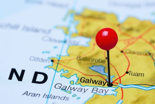 Galway pin map