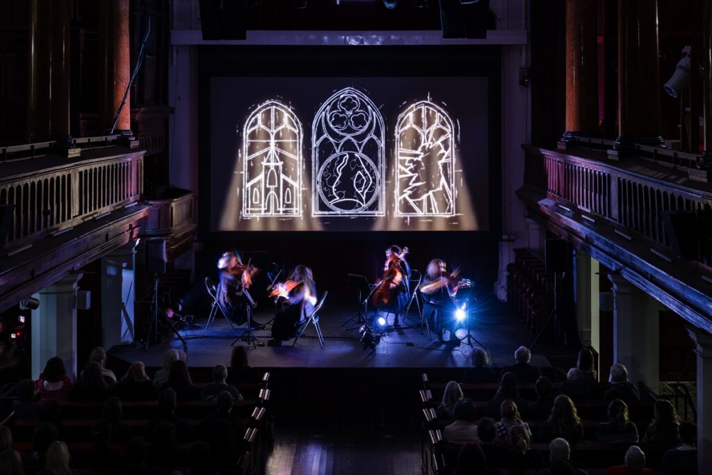 'A Mother's Voice' by Musici Ireland at Triskel Christchurch, Cork, Ireland, 2023 / Photograph: Jed Niezgoda - www.jedniezgoda.com