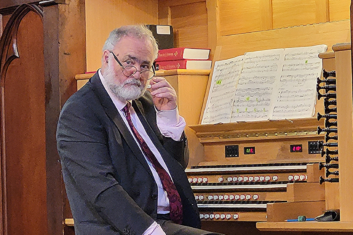 Malcolm Proud photo at St. Canice's Cathedral Organ_web